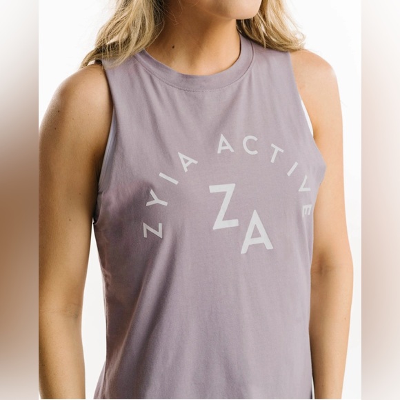 Lilac Zyia Active Gym Tank - Picture 5 of 6